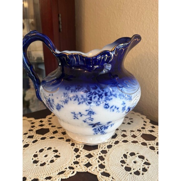 RARE Antique LaBelle China Water Pitcher - Picture 1 of 7